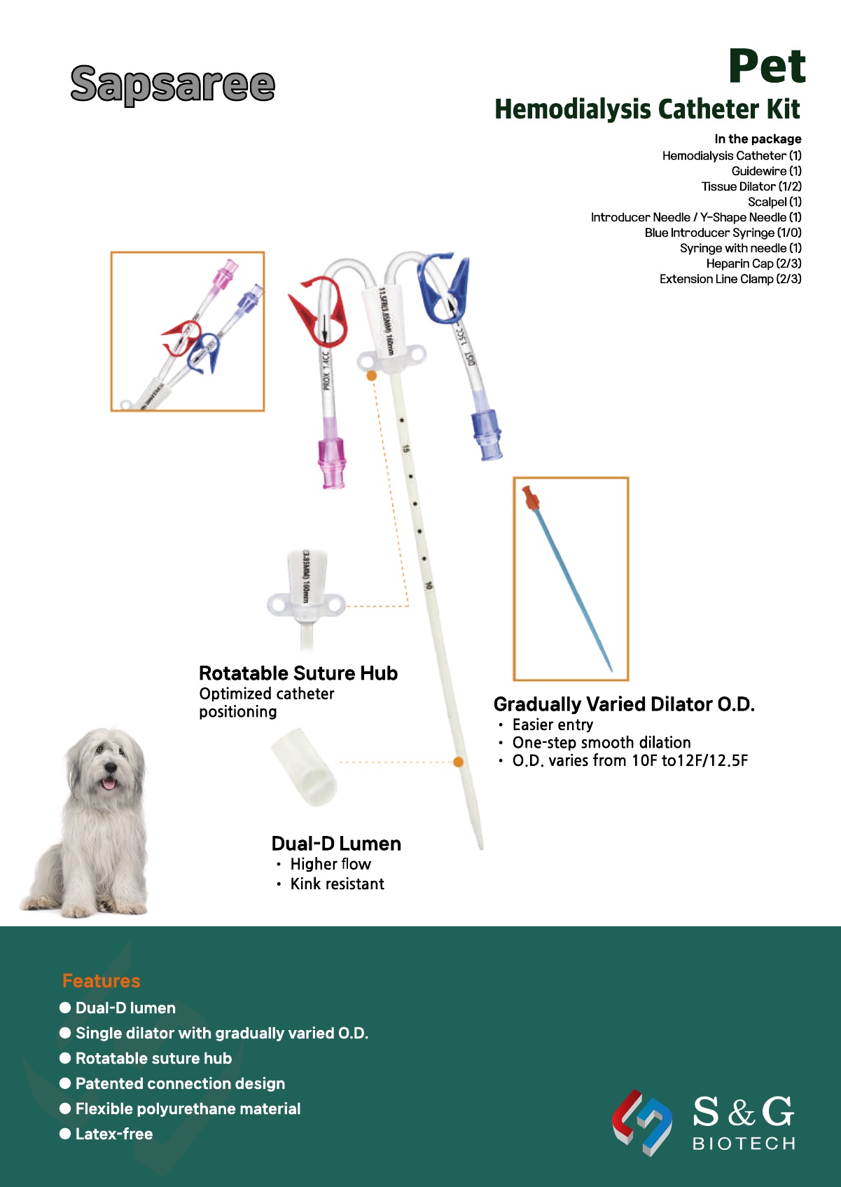 PET Hemodialysis Catheter Kit – S & G Biotech Inc.